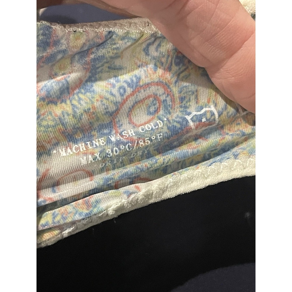 NEW Vibram Furoshiki Women's XL 11.5-12.5 White Flower Wrapping Sole Yoga - Picture 6 of 11